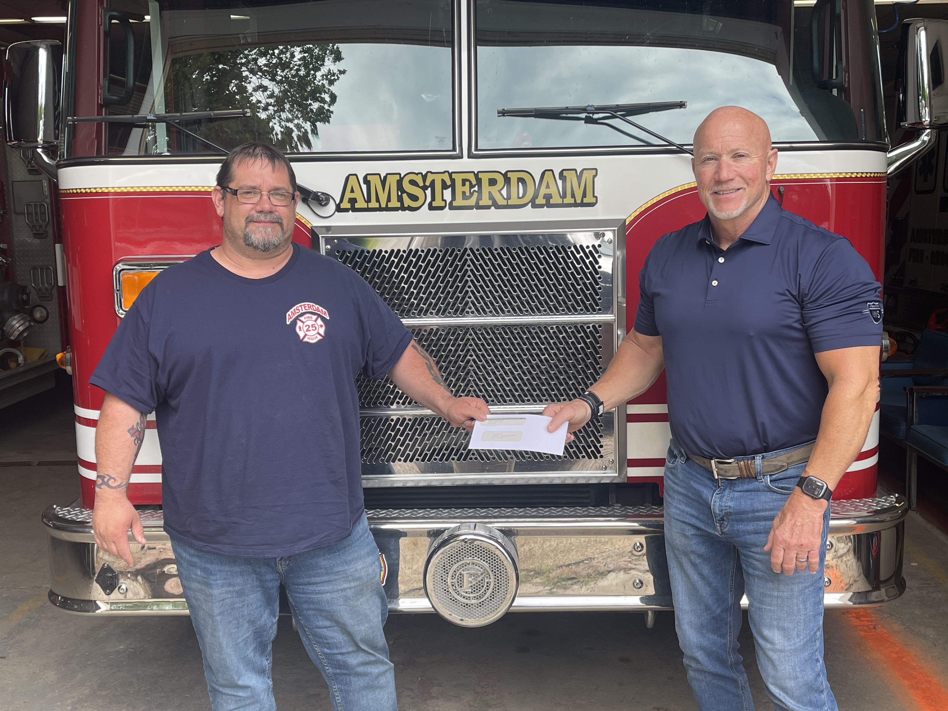 IWS donation helps Amsterdam firefighters purchase cardiac device